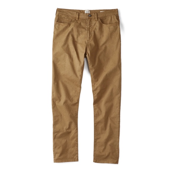 Huckberry Flint & Tinder Mens 365 Pant, Slim Fit, Size 32x30, Earth Brown - Picture 1 of 7